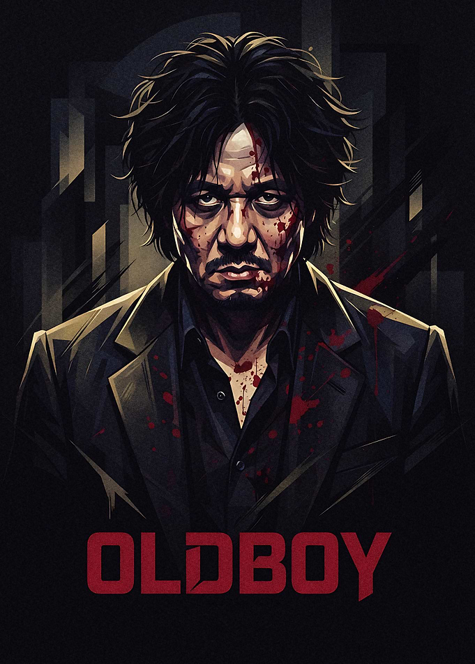Oldboy Movie Poster Art