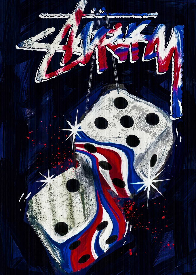Stussy Dice Graphic Art