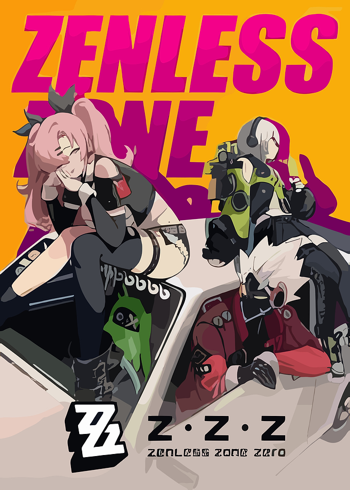 Zenless Zone Zero Character Poster