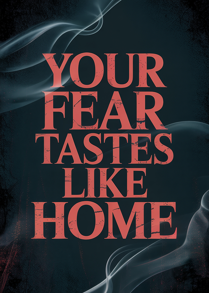 Your Fear Tastes Like Home Poster