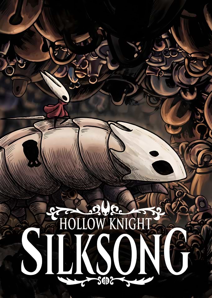 Hollow Knight Silksong Retro Style Art