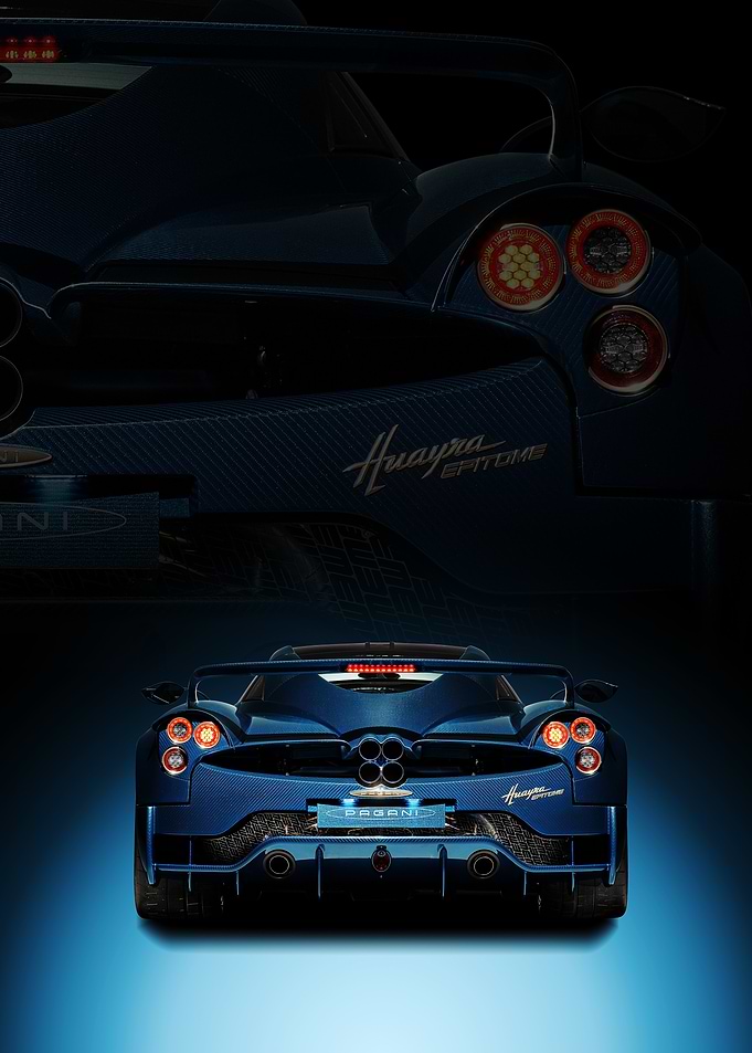 Pagani Huayra Epitome Rear View
