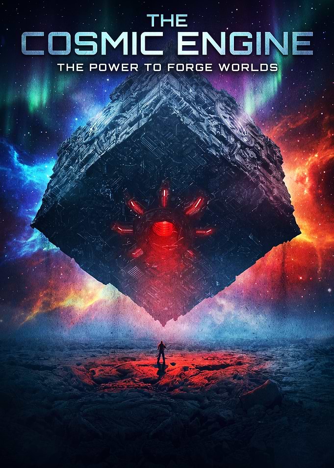 The Cosmic Engine Sci-Fi Poster