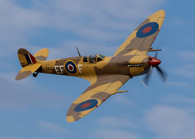 Supermarine Spitfire in Flight
