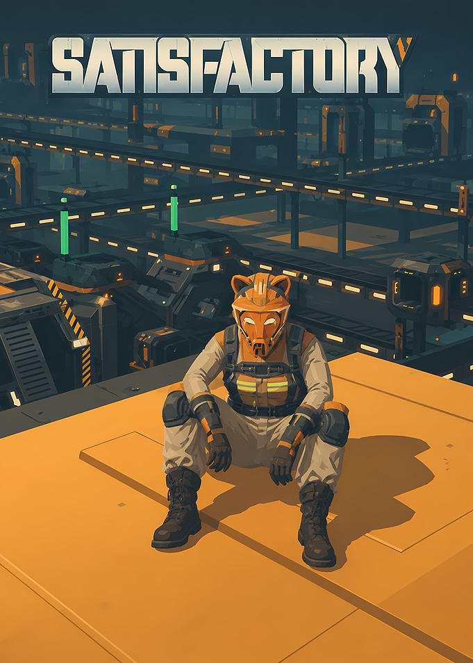 Satisfactory Game Character Poster