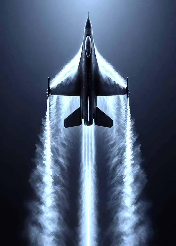 F-16 Fighting Falcon in Flight
