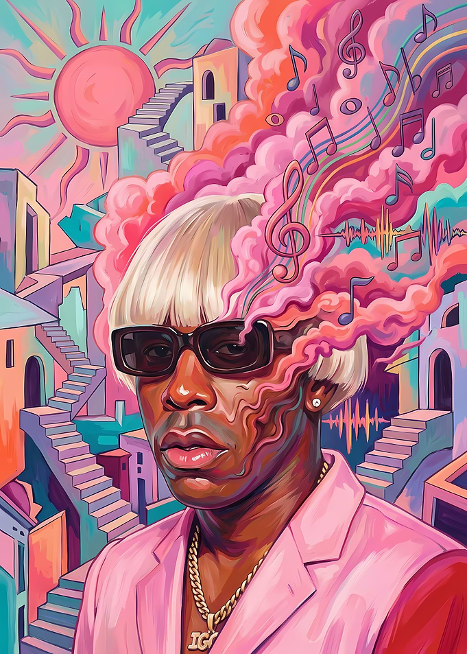 Tyler the Creator Igor Surreal Portrait