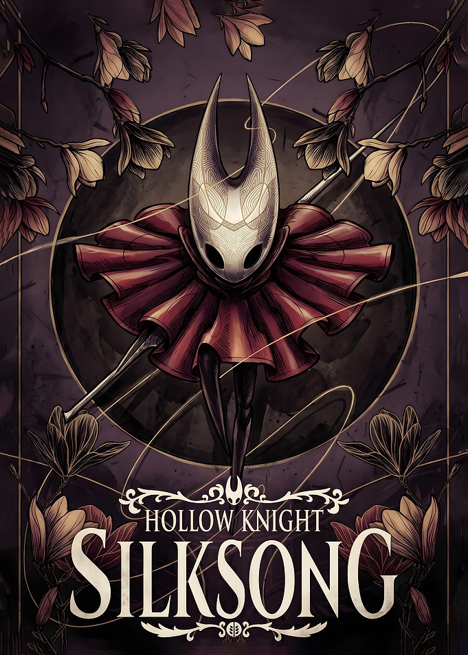Hollow Knight Silksong Hornet Poster