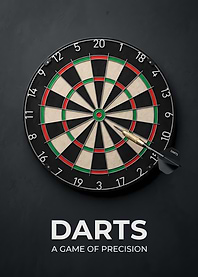 Darts Game of Precision Poster