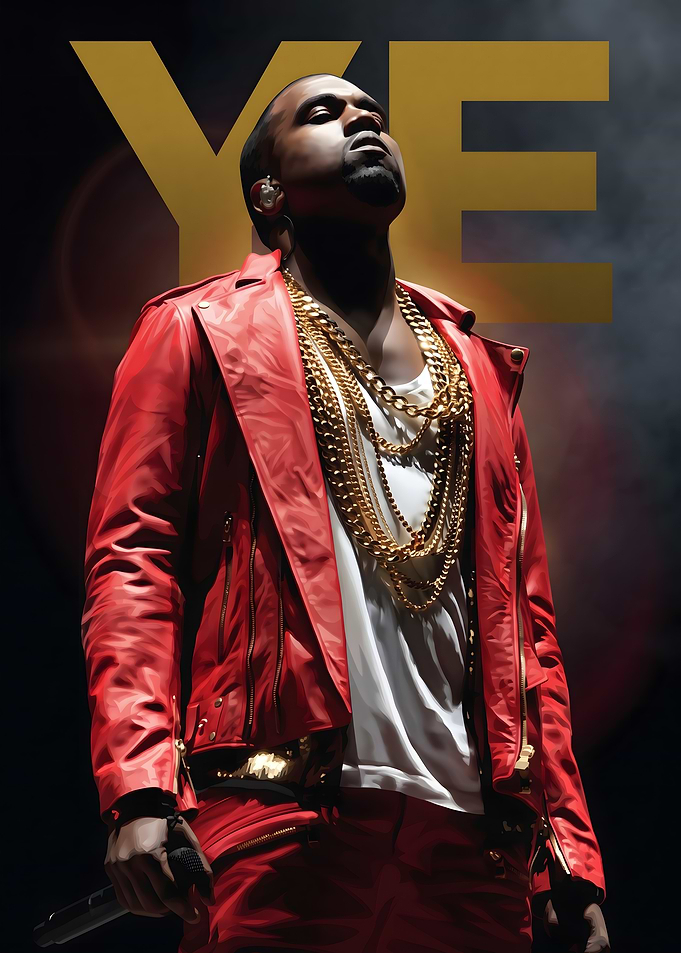 Kanye West Performance Portrait