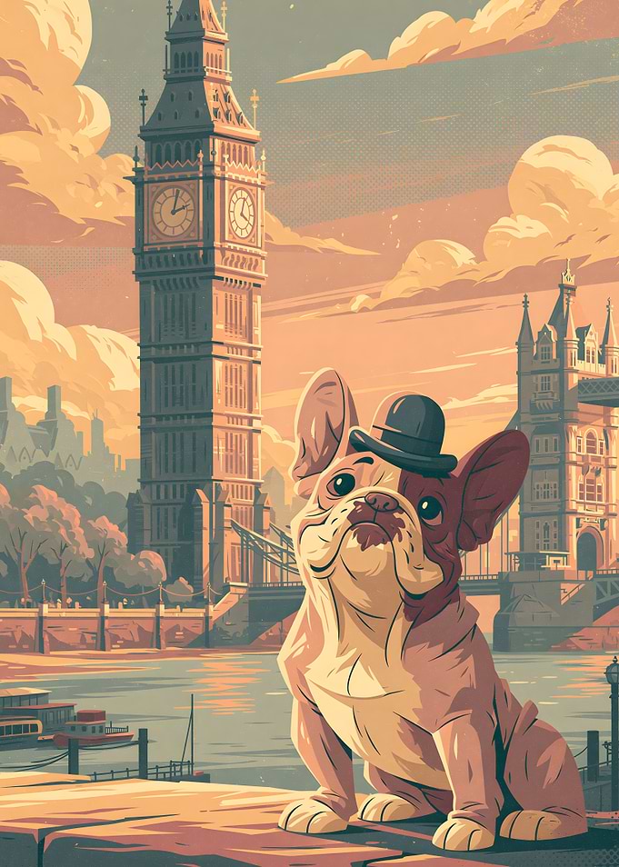 French Bulldog in London