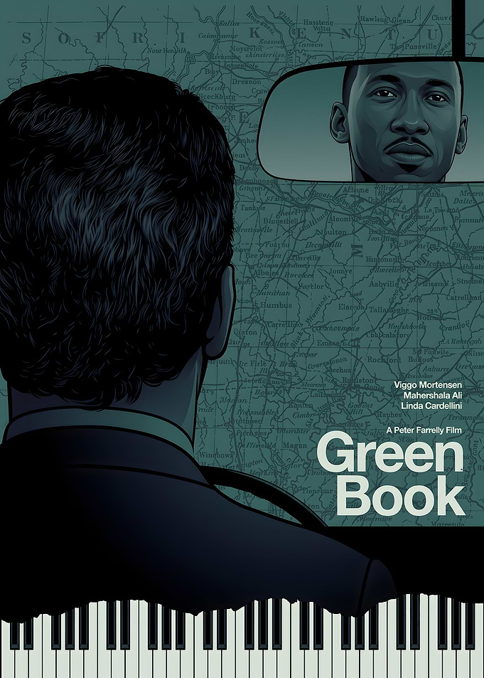 Green Book Movie Poster Art
