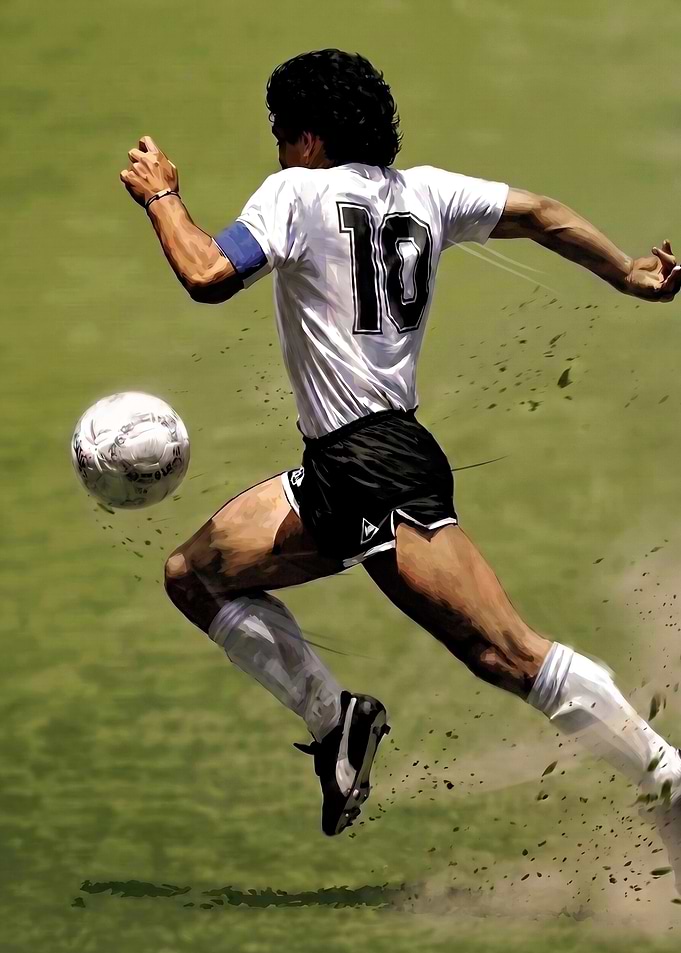 Diego Maradona Art