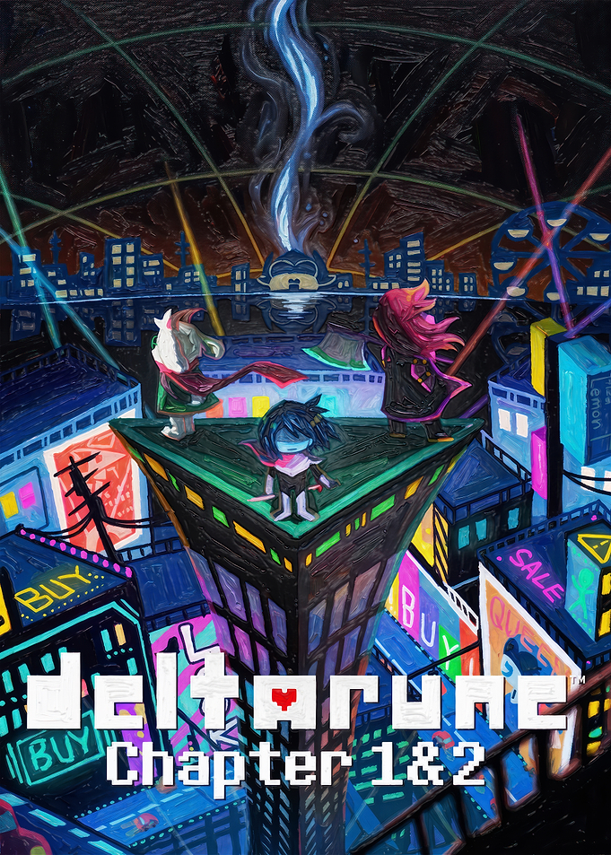 Deltarune Chapter 1 and 2 Poster