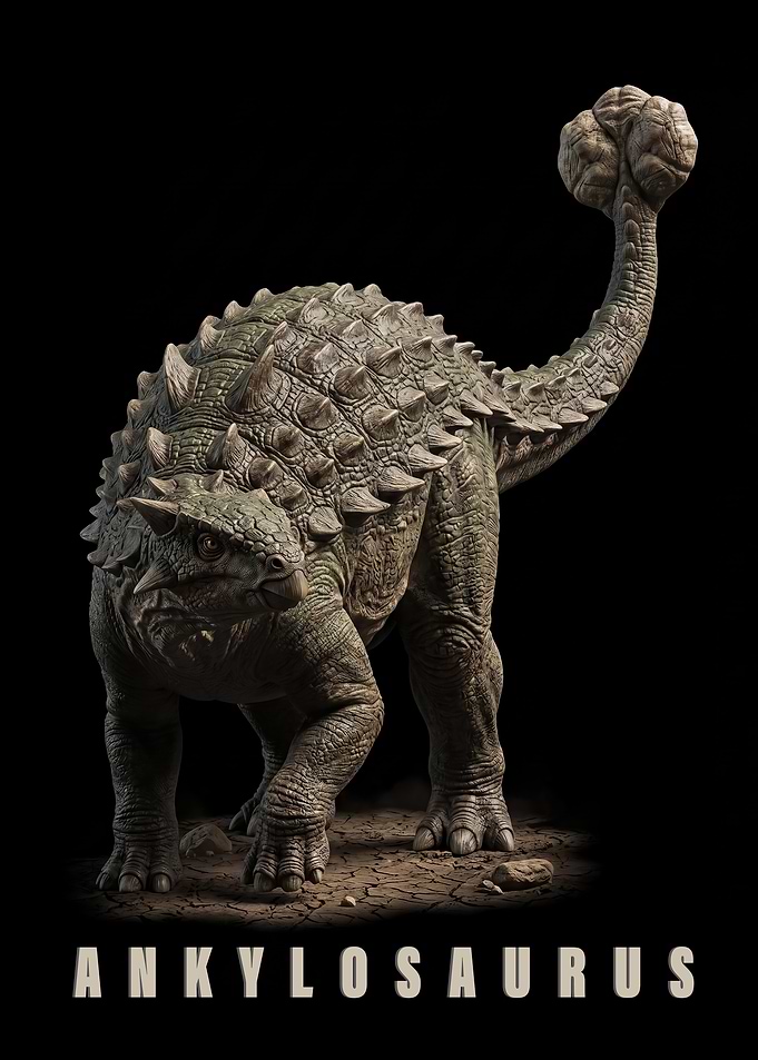 Ankylosaurus Dinosaur poster