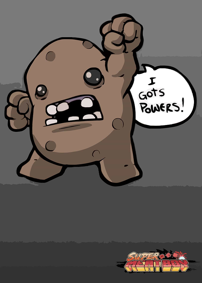 Super Meat Boy Brownie Character
