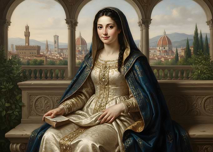 Renaissance Noblewoman in Florence