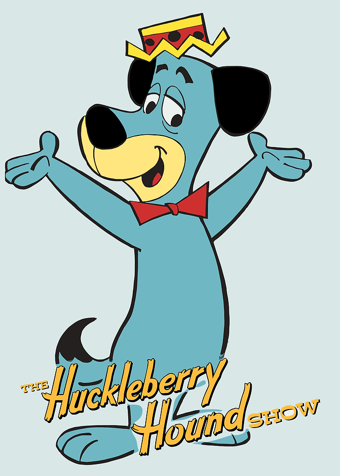 Huckleberry Hound Cartoon Character