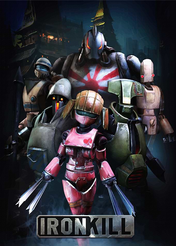 Ironkill Robot Fighting Game Poster
