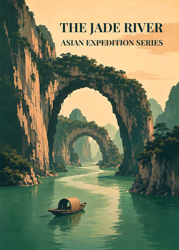 The Jade River Asian Expedition Poster