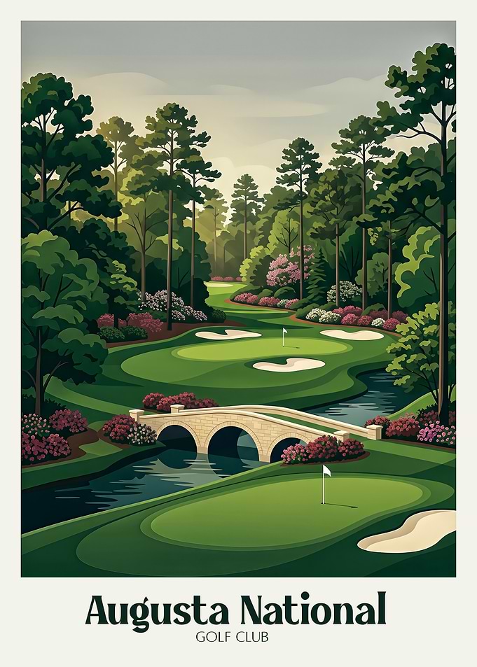 Augusta National Golf Club Poster