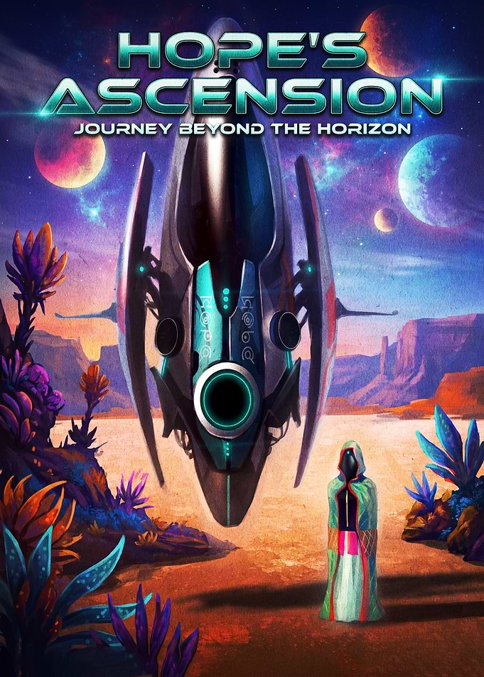 Hope's Ascension Sci-Fi Poster