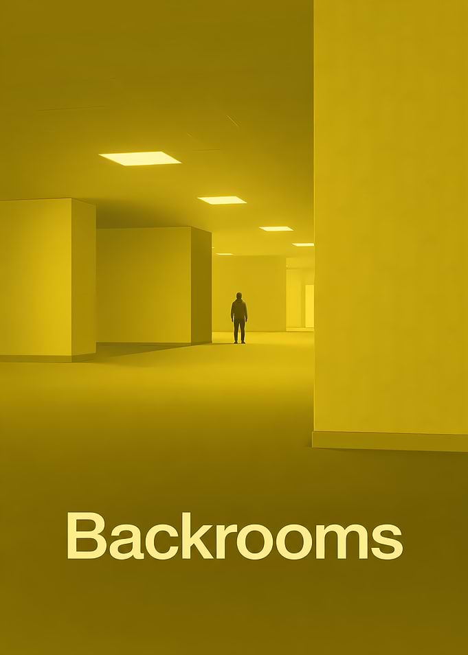 The Backrooms Liminal Space Poster
