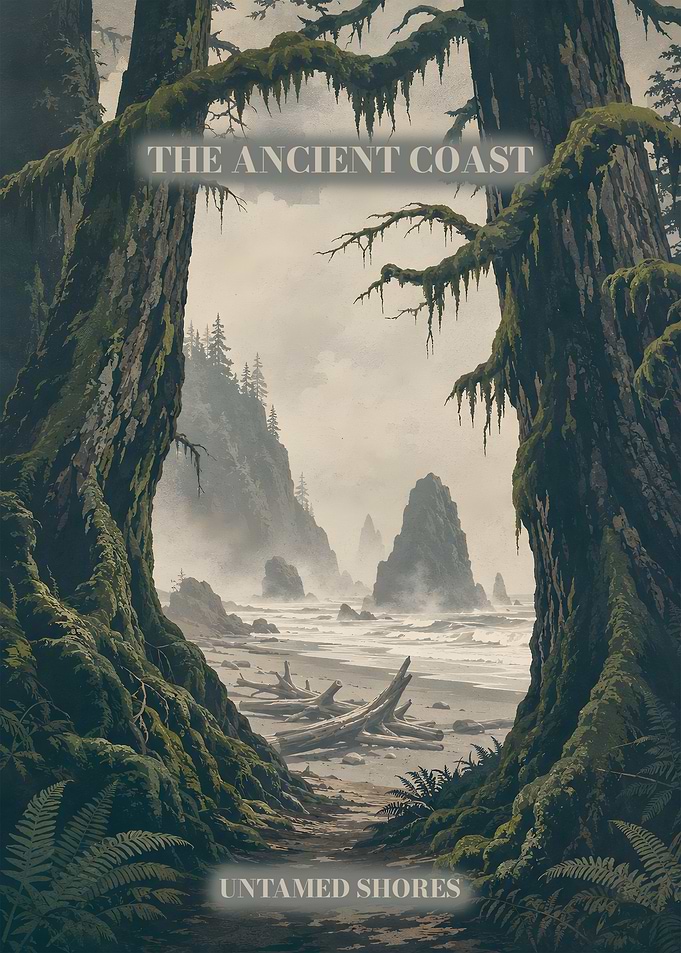 The Ancient Coast Untamed Shores Poster