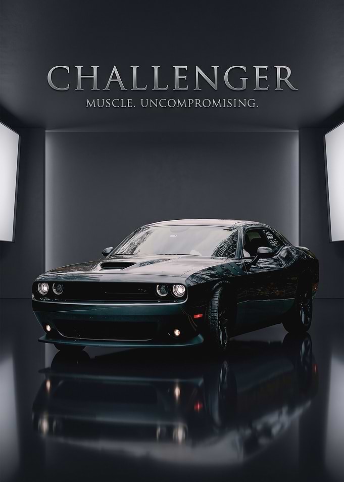 Muscle Car Poster