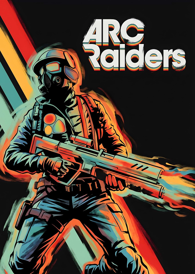 ARC Raiders Retro Gaming Poster