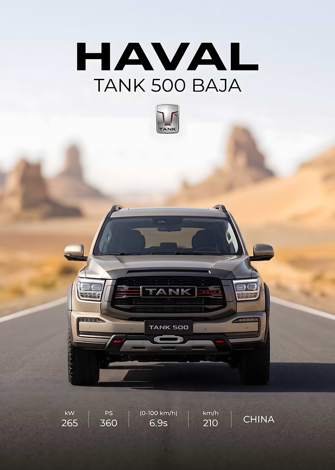 Haval Tank 500 Baja SUV