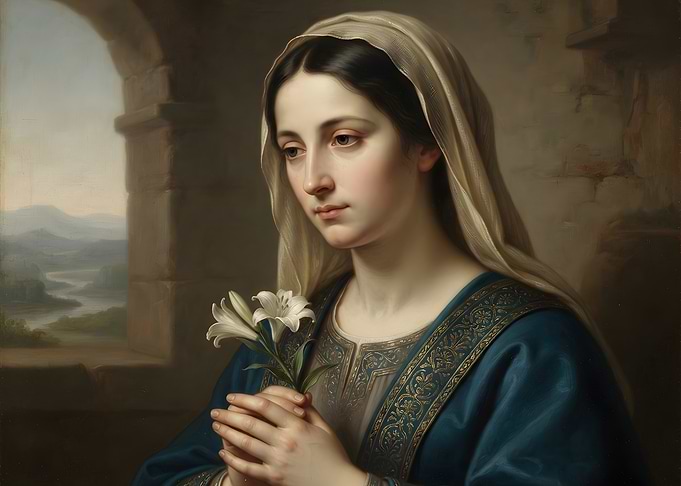 Portrait of the Virgin Mary