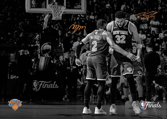 Knicks Finals Intensity: McBride and Towns