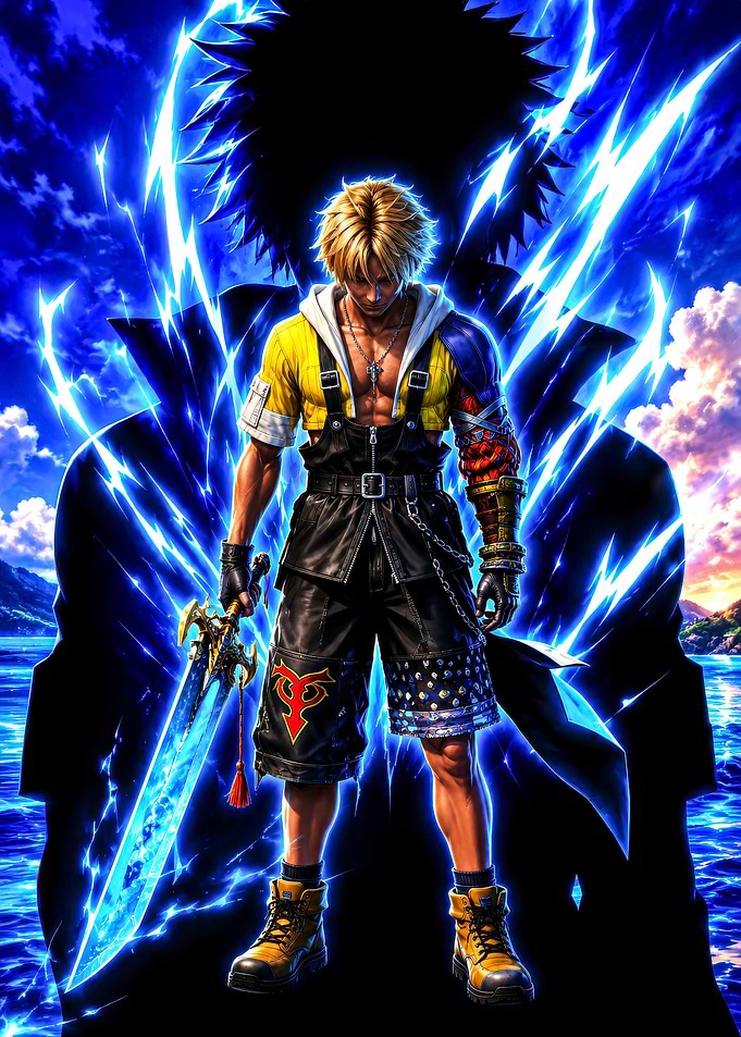 Tidus Final Fantasy X Warrior