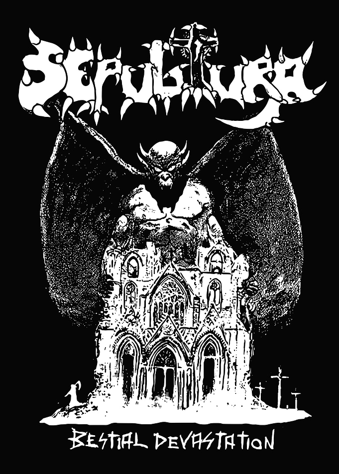 Sepultura Bestial Devastation Album Art