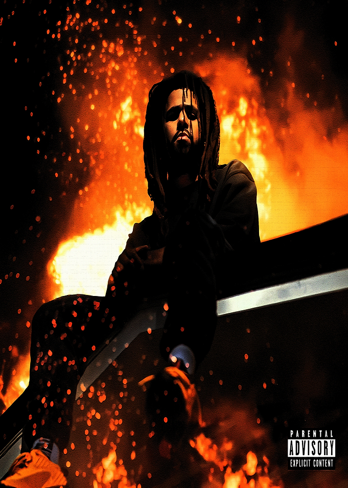 J. Cole KOD Album Cover Art