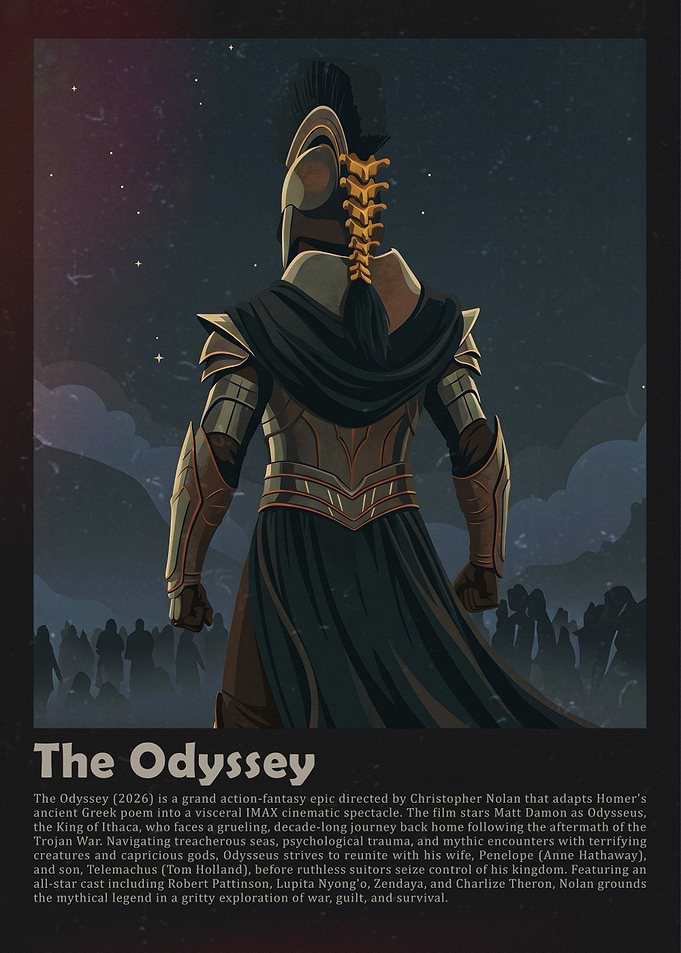 The Odyssey Movie Poster Concept