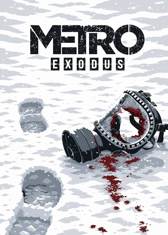 Metro Exodus Gas Mask Poster