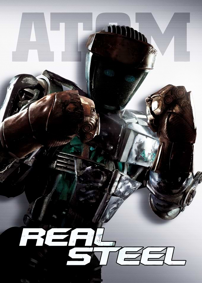 Real Steel Atom Robot Poster