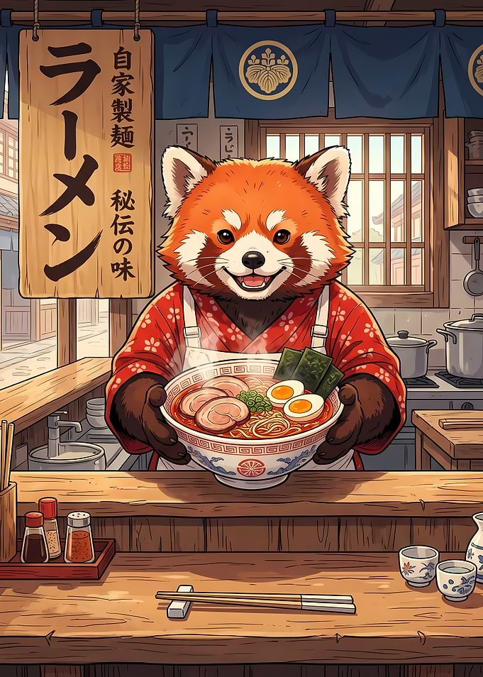Red Panda Ramen Chef