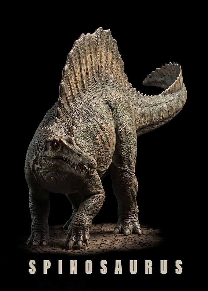 Spinosaurus Dinosaur poster