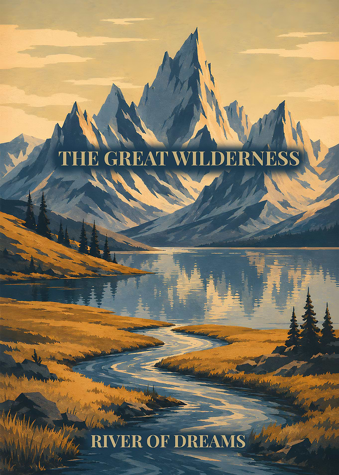 The Great Wilderness River Of Dreams Poster