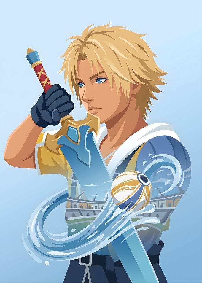 Tidus from Final Fantasy X