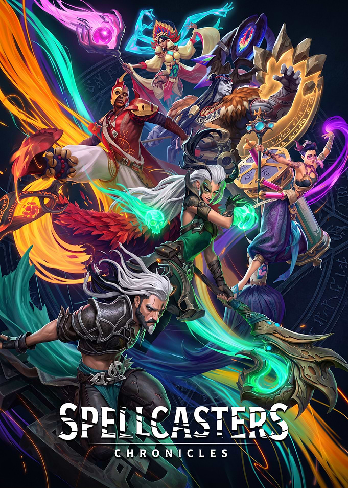 Spellcasters Chronicles Fantasy Game Poster