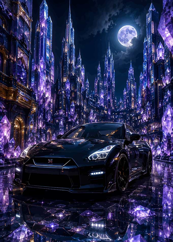 Nissan GT-R in Crystal City