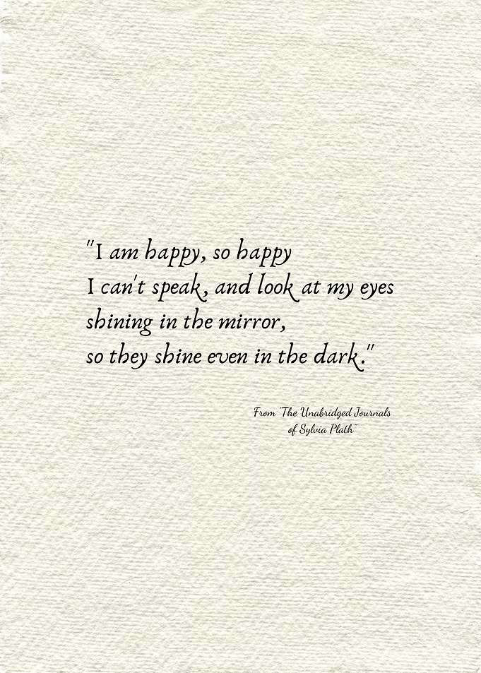 Sylvia Plath Quote Wall Art