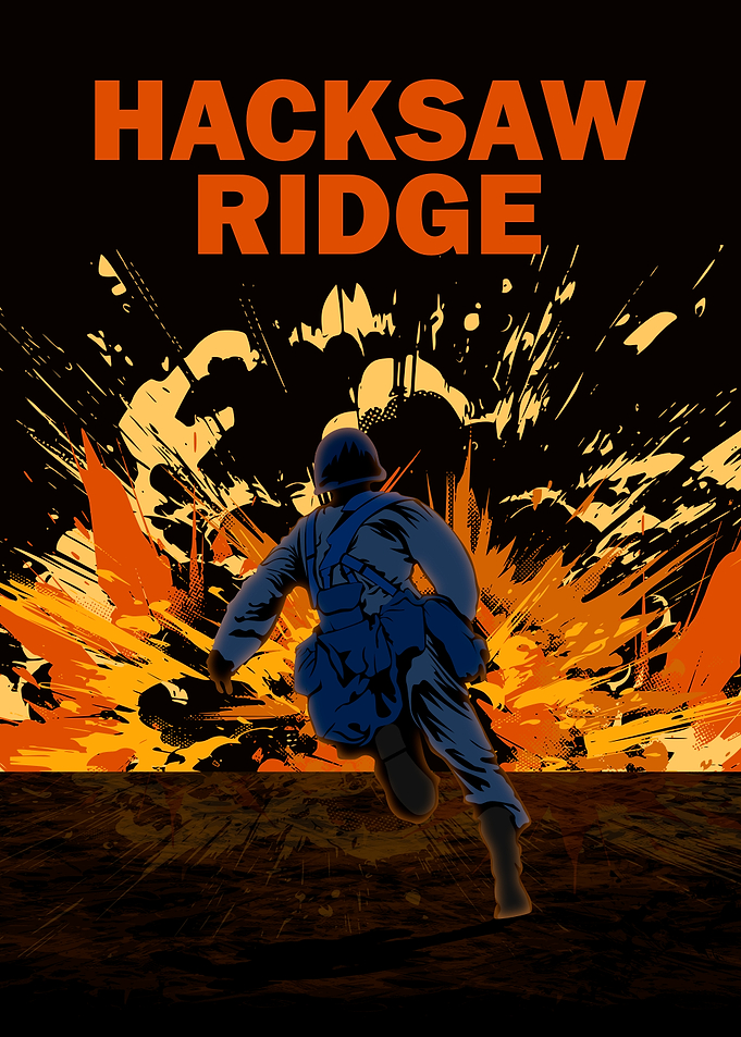 Hacksaw Ridge Movie Poster Art