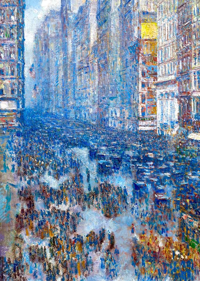 Fifth Avenue New York Painting