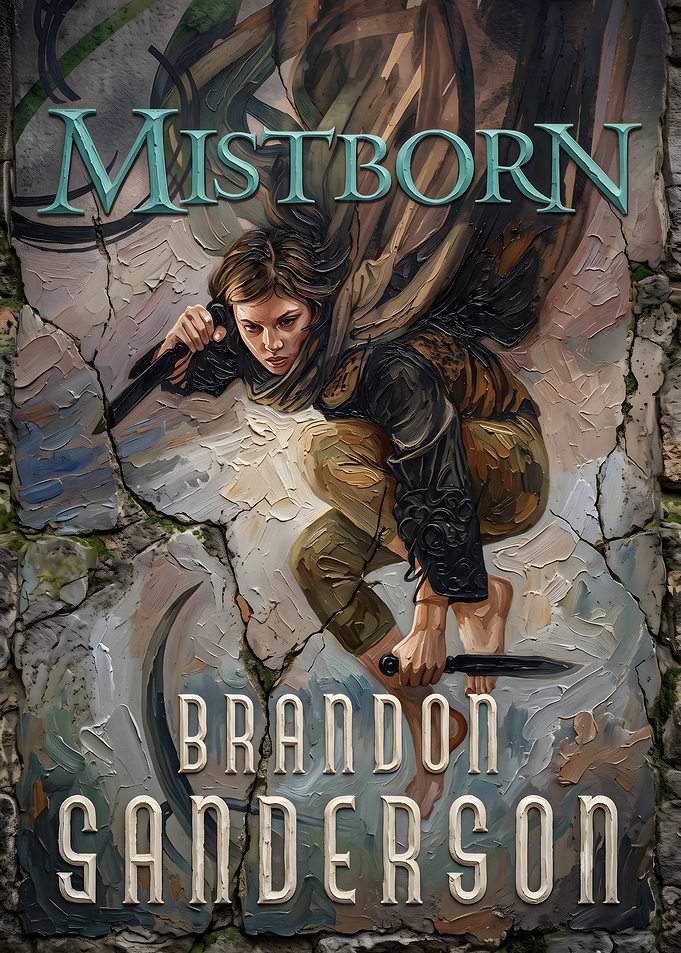 Mistborn Book Cover Art