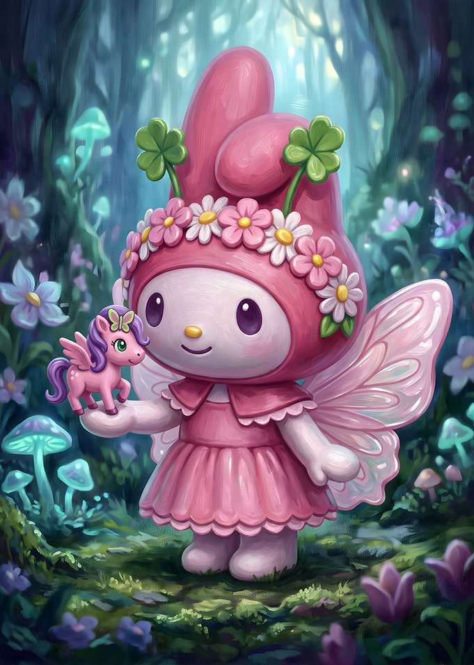 My Melody Fairy in Enchanted Forest